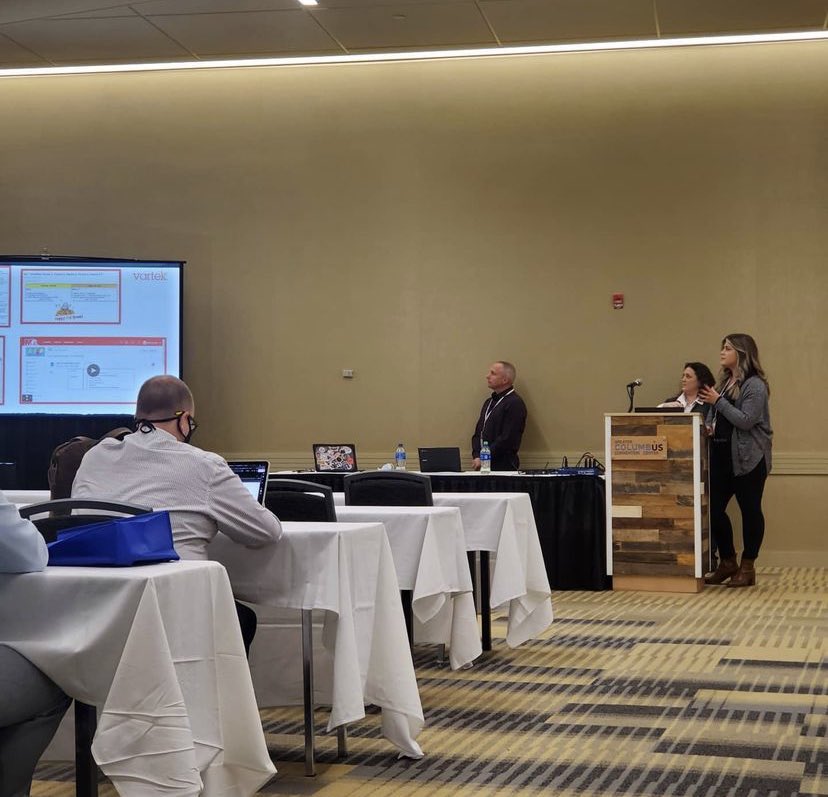Enjoyed presenting with @DrDunnEdu and @MistyOerther on Leveraging your LMS post remote learning at OSBA today! #OSBACC <a href="/OHschoolboards/">Ohio School Boards</a> <a href="/Vartek/">Vartek Services, Inc</a>