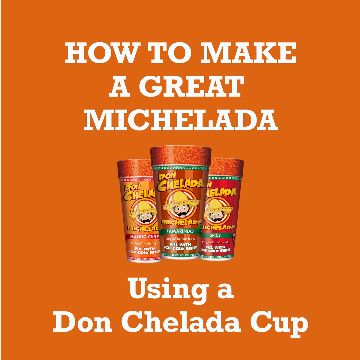 DonChelada's tweet photo. Spice up your Monday afternoon! Make a michelada. #DonChelada https://t.co/RC9jrhU8dF