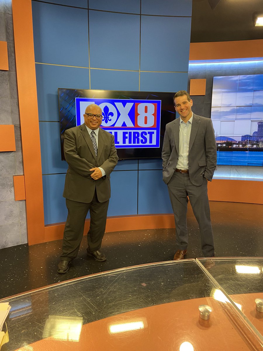 DrRobertCollins's tweet photo. We are now officially in #NOLA Municipal #Election2021 Week. So I will begin my reminders. Join me, @LeeZurik, @JohnSnellFox8, and Mike Sherman on @FOX8NOLA for live returns and analysis this coming Saturday, November 13, starting at 8pm. https://t.co/ftccKr3gLf