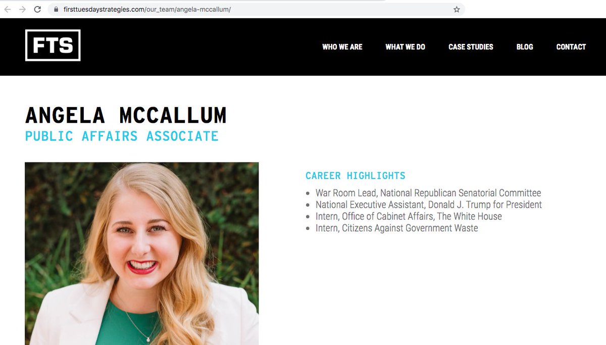 N0rth0ftheW4ll's tweet photo. Angela McCallum appears to have deleted some of her social media accounts at some point after the 2020 elections. Not clear when she deleted for example her Twitter account @angelamccallum_ ... guessing it will be one of the questions asked by the @January6thCmte https://t.co/AwDggslcal