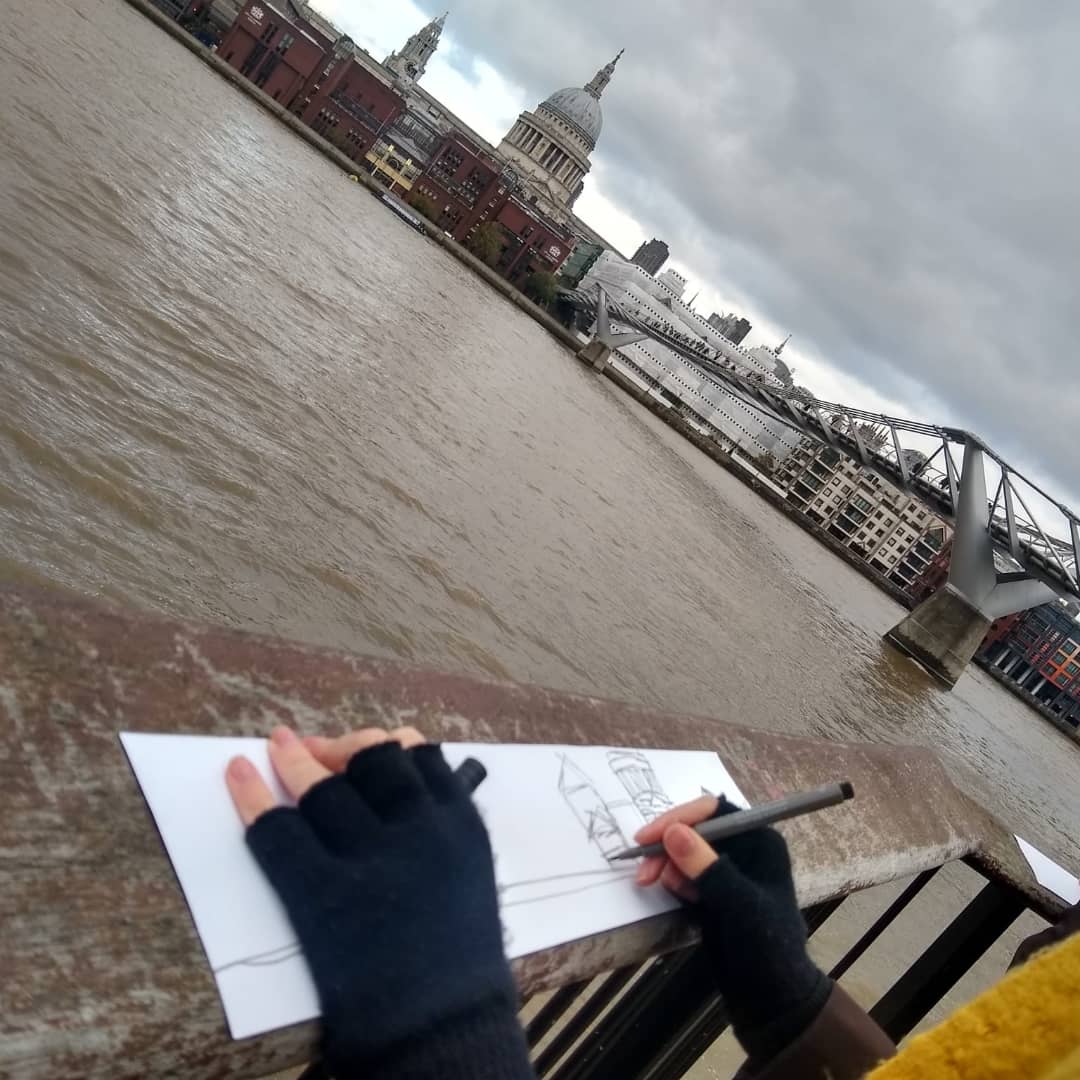 art_beal's tweet photo. Last week we were lucky enough to venture to Tate Modern (via St Pauls) on two trips; year 11 art and photography. They gathered ideas, sketches and photos for their sketchbooks. There's really nothing like being there with the artworks in person. So great to be back ✨#gcseart https://t.co/9eYGAef8my