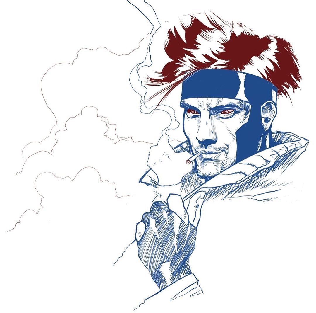 XMen_C_O_T_A's tweet photo. Love the contrast with the colours - Gambit by #peterfielding
✖️
#xmen #xmencomics #marvelcomics #excalibur #xforce #xfactor #xmenart https://t.co/Q7tJV0FpNl