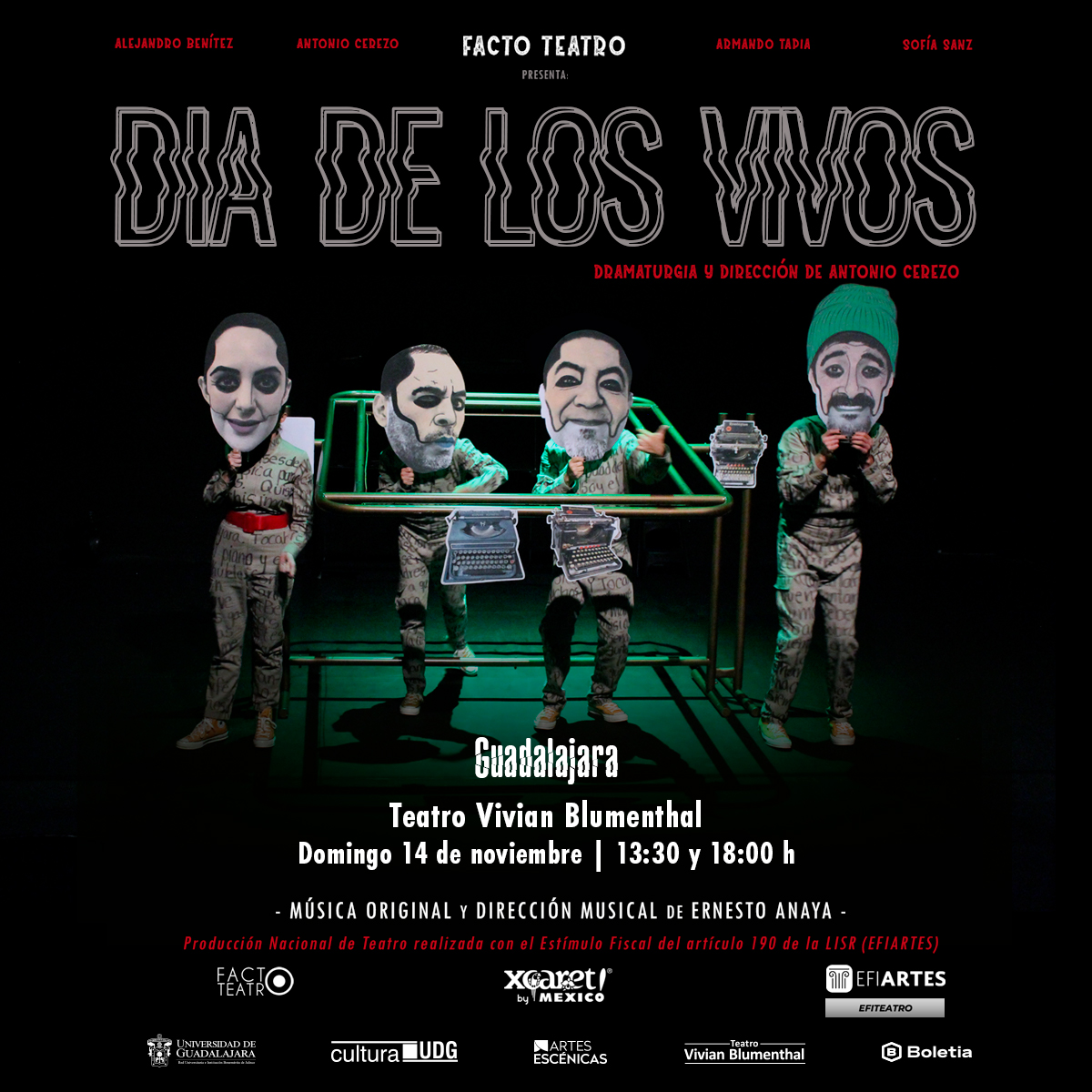 Después de nuestro viaje por el caribe, ahora #DíaDeLosVivos se va a Guadalajara, ¿nos acompañas a celebrar?