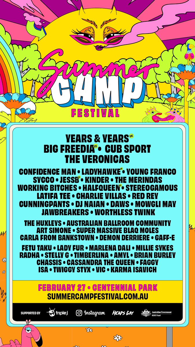 SUMMER CAMP 2022 🌈 summercampfestival.com.au