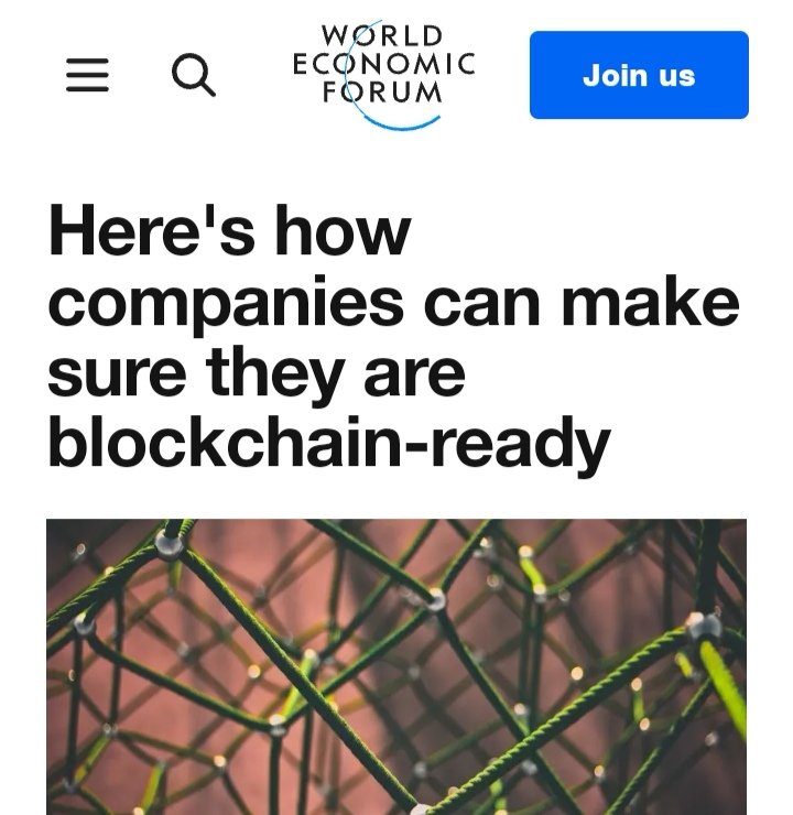 warmlatte's tweet photo. Chainlink &amp; CCIP are directly mentioned by World Economic Forum's (WEF) article "Here's how companies can make sure they are blockchain ready" when are you going to realize that $LINK is @wef 's champion guys? https://t.co/kRXwKSXZAd