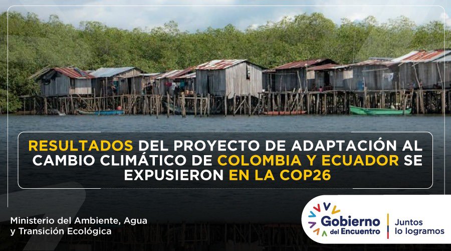 NOTICIA | <a href="/Ambiente_Ec/">ambiente_ec</a> presentó los aportes del  modelo de gestión Red de Resiliencia Climática para el Hambre Cero, enfocado en la seguridad alimentaria y acciones de adaptación climática de las comunidades afrodescendientes y Awá. 
Lee más ➡️ bit.ly/3F1mbhl