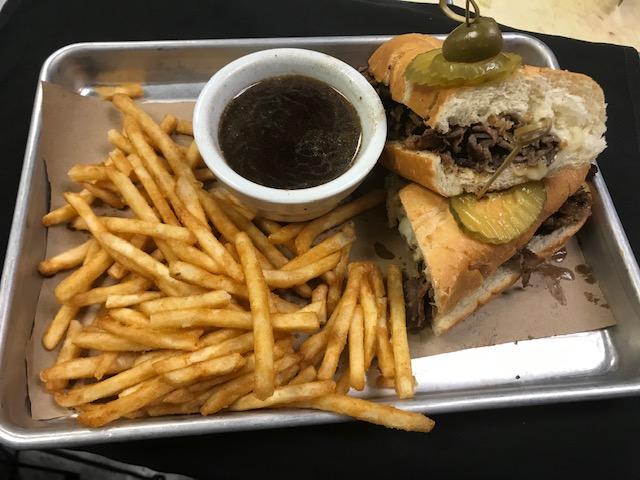 RoosterTavern's tweet photo. ♫ Dip it, dip it real good♫ FRENCH DIP!!!  Enough said.... https://t.co/NQLmPqwFxD