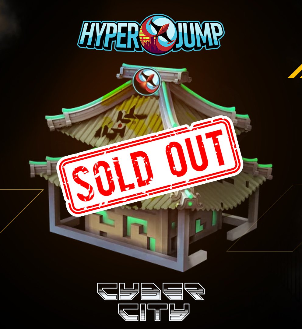 Hyperjump_fi's tweet photo. Hello HyperCrew and Cyberians!
@CyberCityInc X HyperJump Clan giga mystery boxes are sold out! ๐
You can still buy medium and small mystery boxes before they are sold out too!๐ค
There are only 600 boxes available from HyperJump Genesis
Join #HyperJumpClan now!
#GameFi #FTM https://t.co/yUGEfDLHze