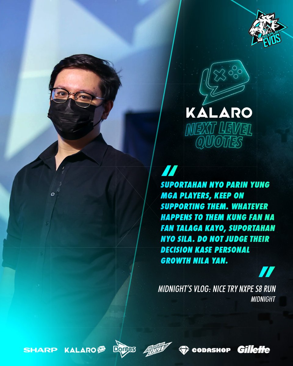NexplayEsports's tweet photo. Your support is always appreciated not only by our Nexplay Evos team but by us as well!
So keep continuing our team in the next MPL!
#NexplayEsports #TheNexplayWay #NexplayRoar #OneTeamOneGoal #EVOSEsports #MLBB #Codashop #Sharp #MountainDew #Doritos #Gillette #KALARO https://t.co/KBcFLeFQ5Z