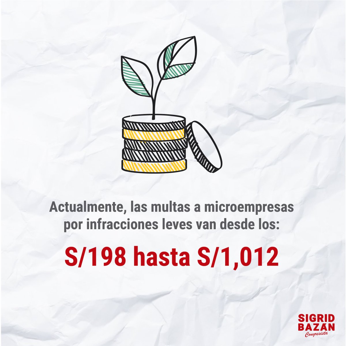 sigridbazan's tweet photo. Las microempresas son de gran importancia por su capacidad de generar empleo e ingresos para miles de peruanos. Su aporte y valor en la economía es fundamental, es por ello que hemos presentado el PL de 'Mejora de la Competitividad y Capacitación Legal a Microempresas',

[1/3] https://t.co/puuBCWPmZF