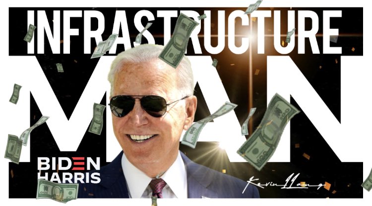 SkyviewKevin's tweet photo. @JoeBiden #InfrastructureMan @potus #BuildBackBetterAct https://t.co/lDtlJUzIk5