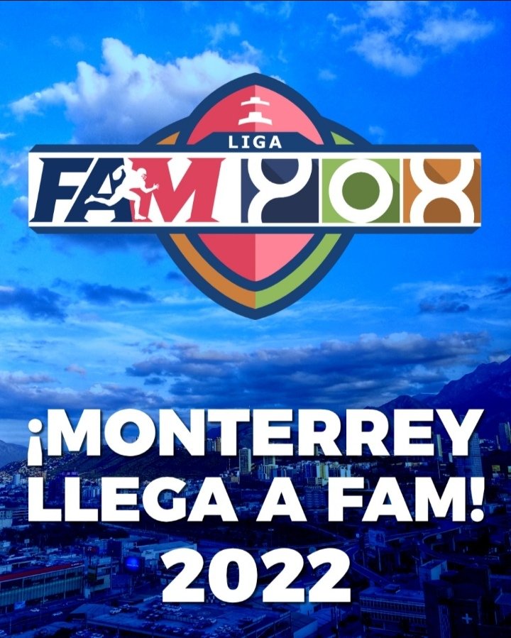 maximoavance's tweet photo. 🚨 EL DATO I La expansión de la liga @Soy_FAM será en Monterrey

El noveno equipo tendrá como sede esta importante plaza para el futbol americano nacional https://t.co/1ZEeA0Cj2H