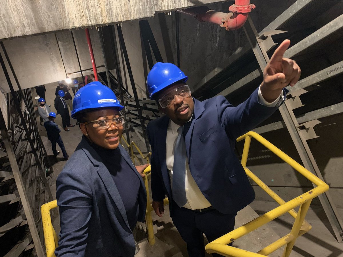 LtGovBenjamin's tweet photo. Touring the Niagara Power Plant with @NYPAenergy Regional Director Daniella Piper. We talked about the important work they are doing providing affordable power, strategic investments and employment opportunities to NYers. https://t.co/6nJqXmPYDA