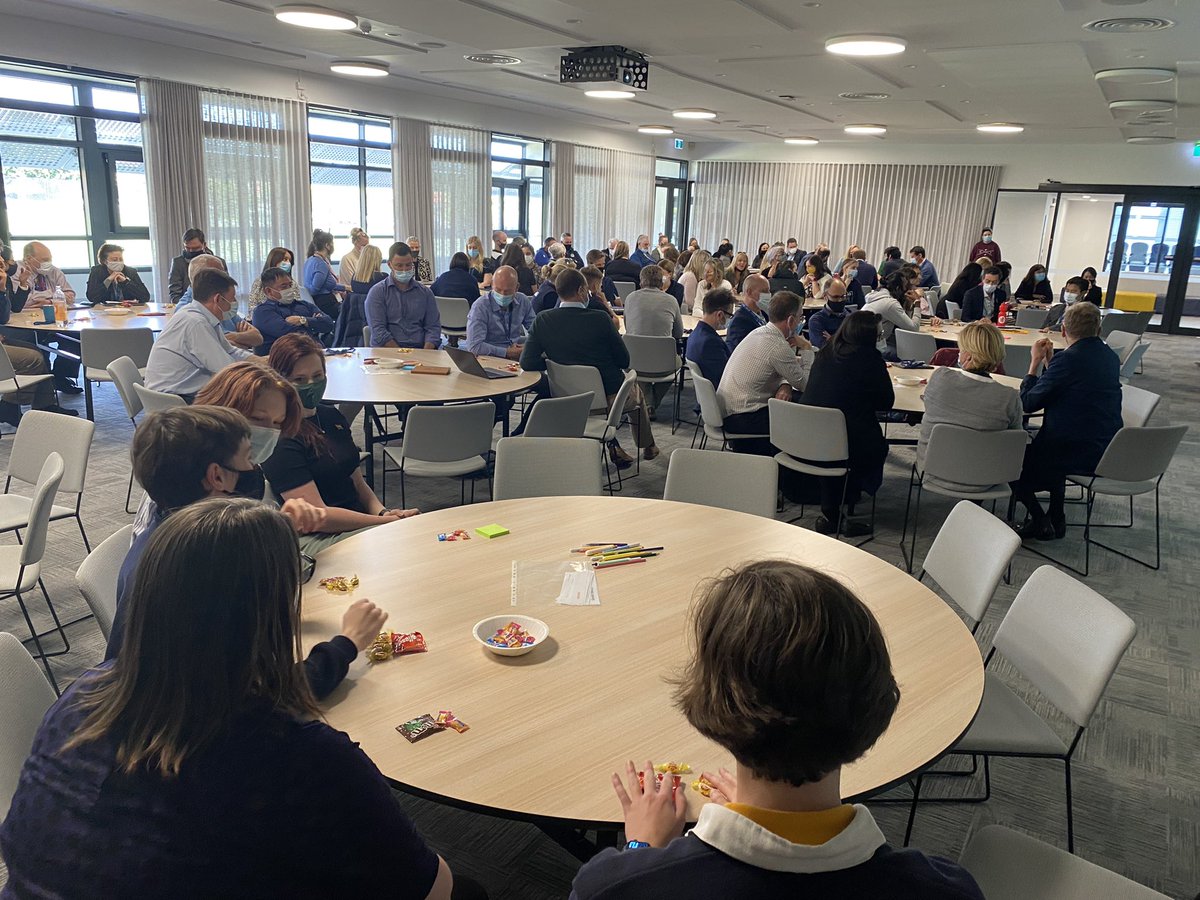 Our ‘Real Talk’ students leading courageous conversations on embracing diversity and upskilling staff on new language, pronouns and how to be an ally. Being a teacher does not get better than this! <a href="/jessarol/">Jessarol</a> #caulfieldgs