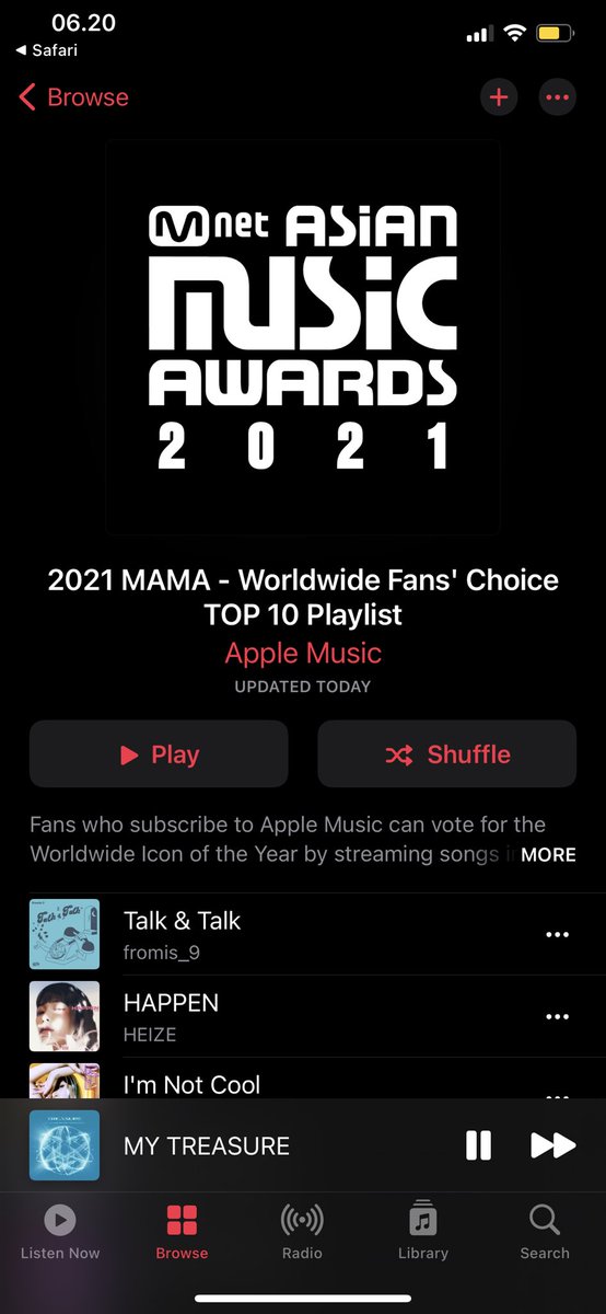 literally_pao's tweet photo. -DAY 6-

I vote for #MAMAVOTE #treasure https://t.co/7P5c5dFHHH