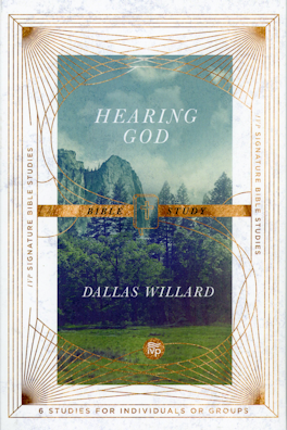Hearing God Bible study 6 sessions stand alone or with Dallas Willard's book Hearing God smile.amazon.com/Hearing-Bible-…