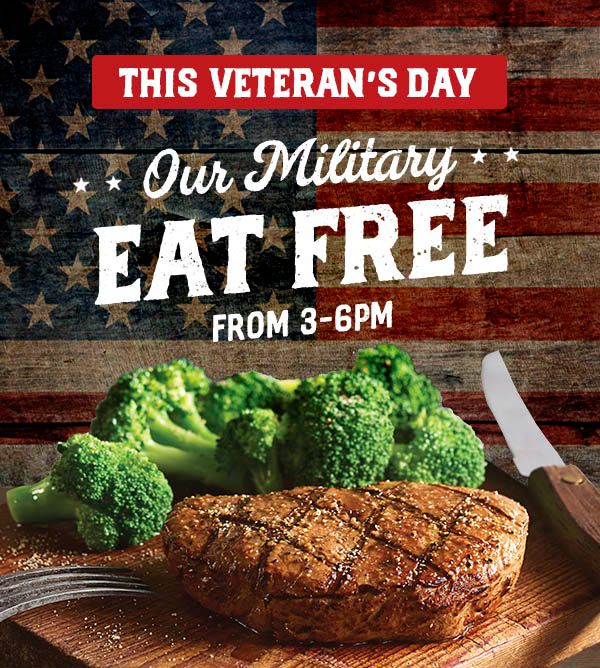 Carolina roadhouse veterans day