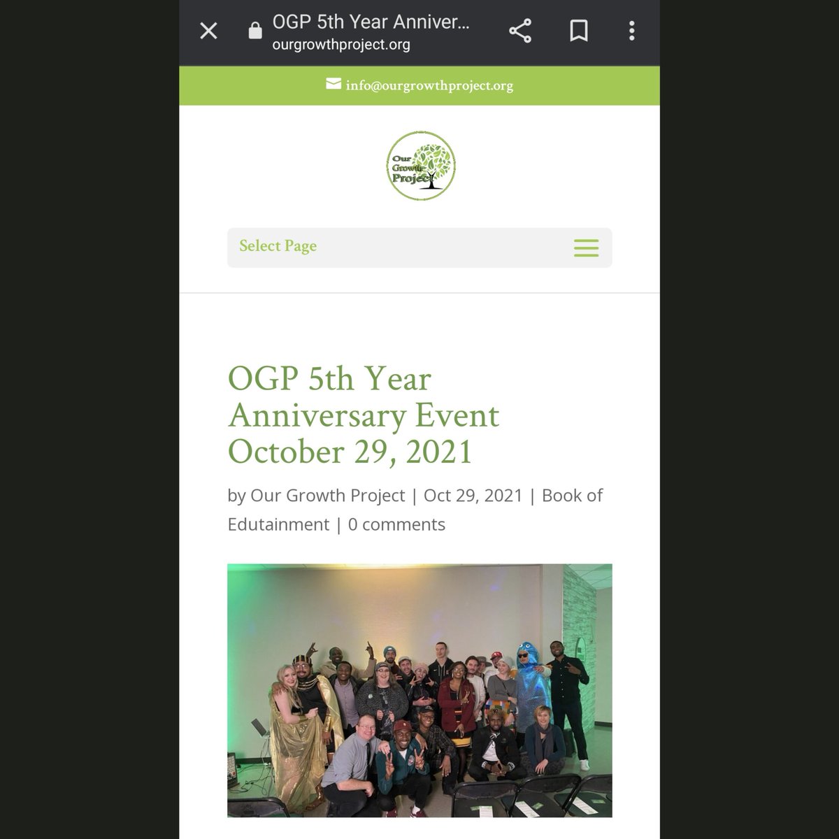 OurGrowthProj's tweet photo. ICYMI: Check out the recap from our recent 5th Year Anniversary Event on the blog at https://t.co/H6jrvxo8uB!
🌱
🌳
#OurGrowthProject #OGP #KeepGrowing #GrowingAsACommunity  #Education #Art #Entertainment #Edutainment #Growth #SiouxFalls #HiFromSD #MondayMotivation https://t.co/lyEhNGgQ8H