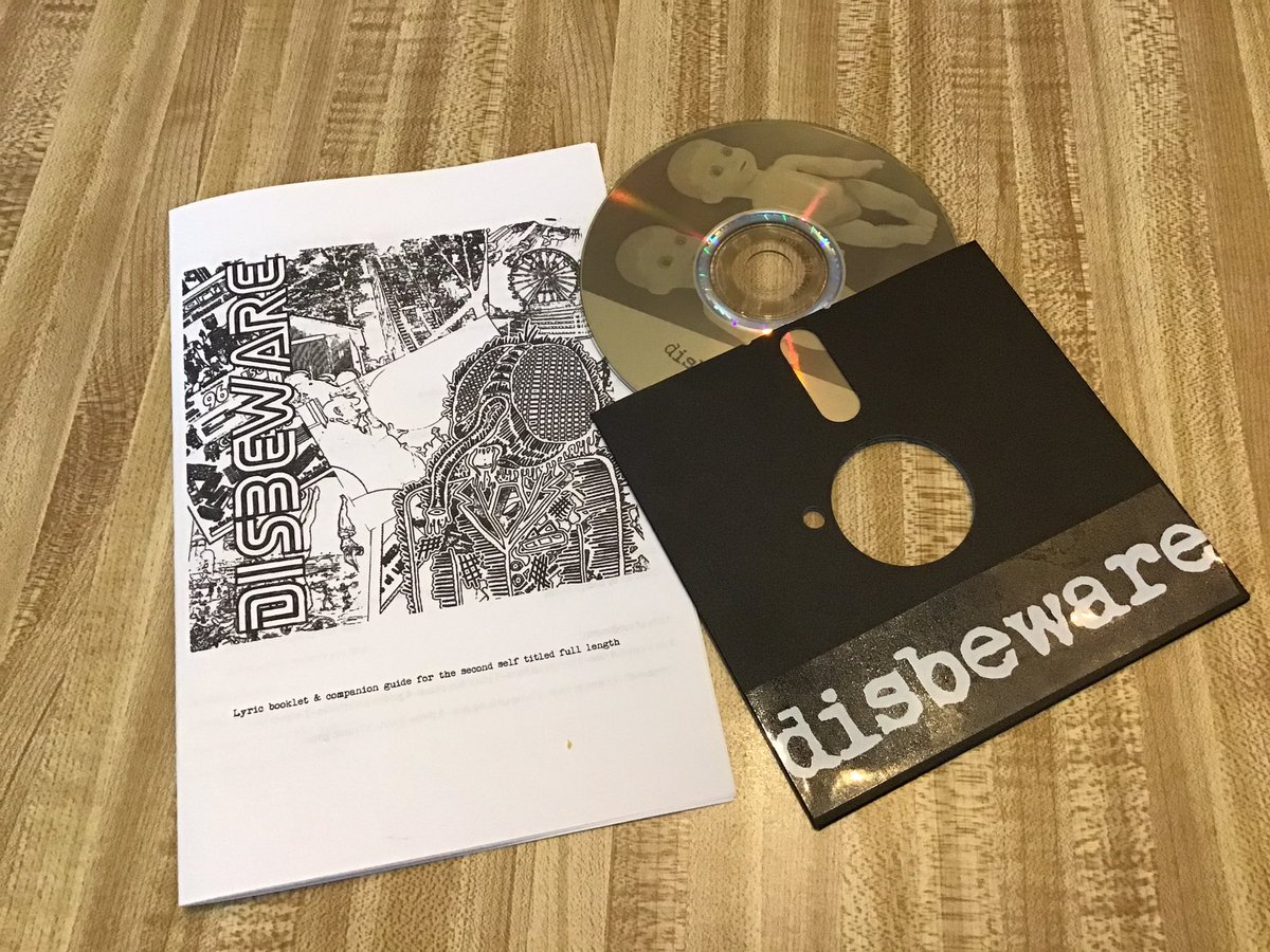 disbeware's tweet photo. Disbeware artisanal cd-r &amp; booklet. https://t.co/9c3OKbJSEu