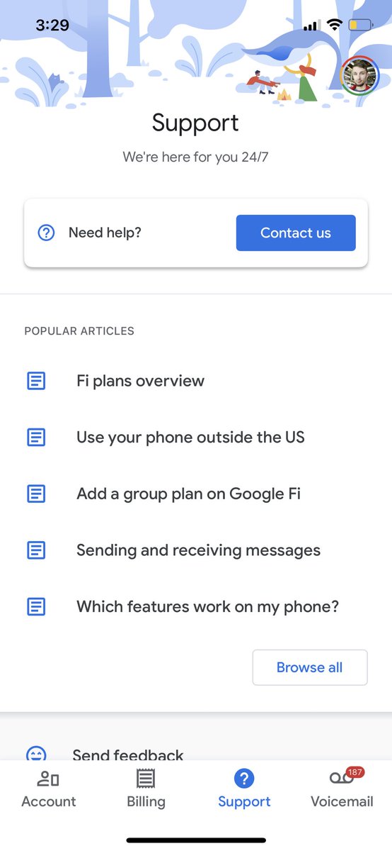 SE_7777777_EN's tweet image. @googlefi the floating chat support bubble went away in your iOS app. Now am getting messages from support in chat but tapping the notifs does not go there - just opens the Fi app 🤦

#bug #chat #uxbug