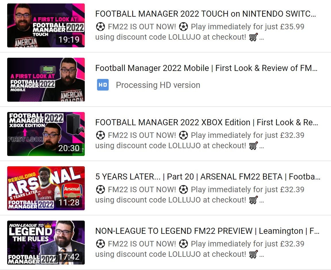 lollujo's tweet photo. 9am today: I need to rest my voice as much as possible because Non-League to Legend starts tomorrow and I need to be 100% for it

11.30pm today: I made 5 videos today. This may have been a bad idea

Time for bed 

#FM22 #FM22Mobile #FM22Xbox #FM22Touch https://t.co/j1iYywdP8G