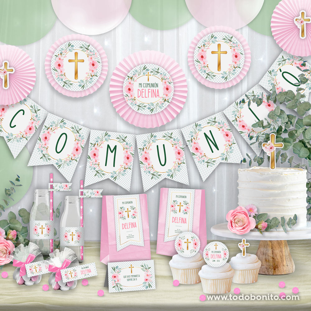 todobonito's tweet photo. Nuestro #kitimprimible religioso de #eucaliptus y #cruz tiene su versión con #flores 🌸🌷, para que tu evento quede hermoso, tal como lo soñaste... 😍🙌
Ideal para un #bautismo, #primeracomunion o #confirmación. 🙏✨
https://t.co/qXdfIJweH9 https://t.co/JInXrHEqWY