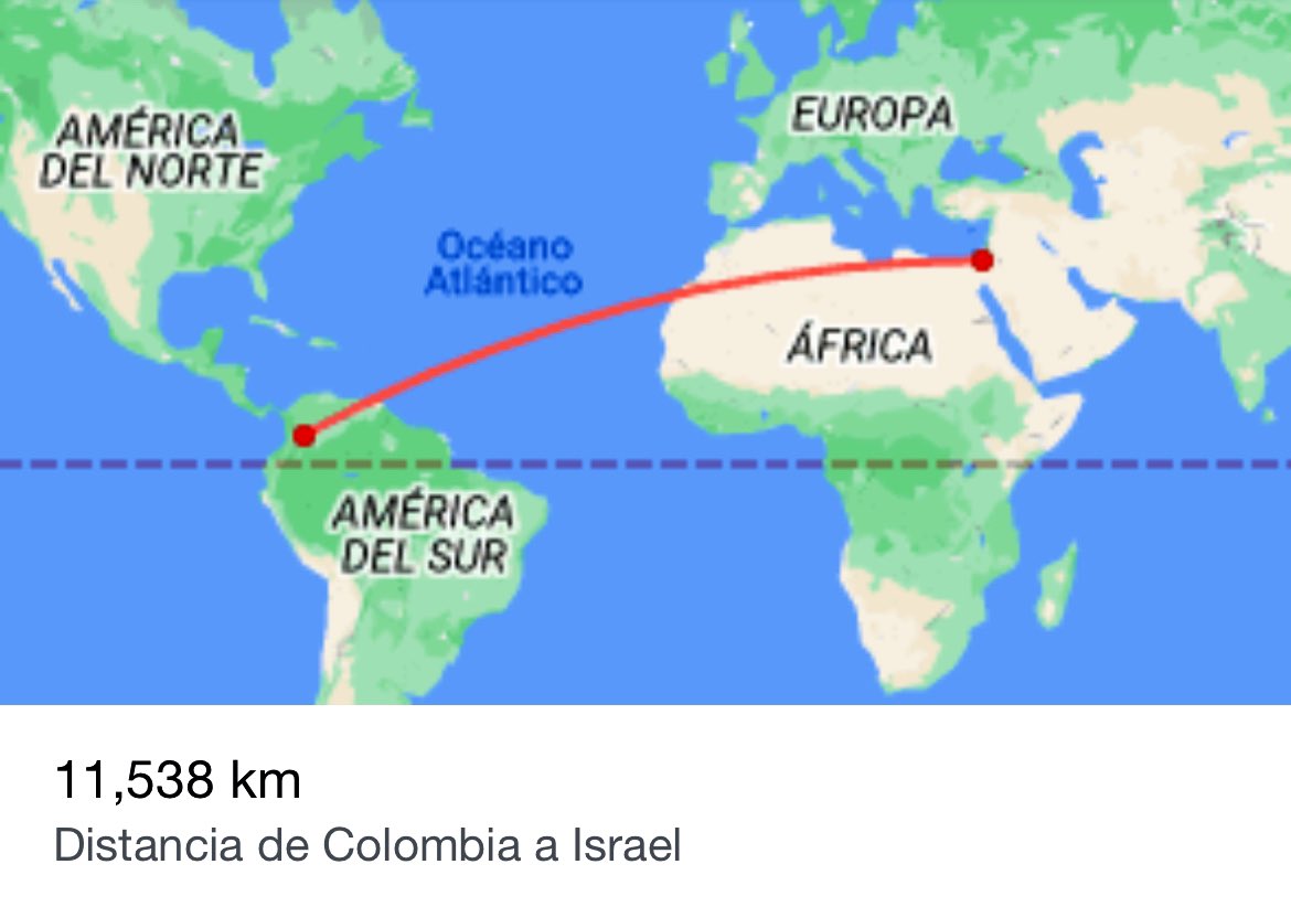 Una comparsa colombiana anda de paseo por el Medio Oriente. Ahora se han inventado un enemigo dizque común para martillar unos dólares. No se han enterado: En Israel hay judíos no entúpidos como para comprar y exportar el conflicto a 11580 kms. ¡Qué pena con ese vecino!