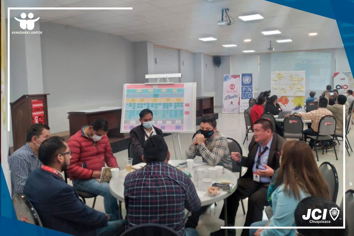 JCIBolivia2021's tweet photo. En #JCI entendemos que aportar en la reactivación económica de la comunidad Sucrense, en línea con la iniciativa #JCIRise, trabajando cohesionadamente con los 3 sectores del estado (sociedad Civil, sector privado y sector público).

#JCIChuquisaca

#AvanzandoJuntos https://t.co/noi239k6LE