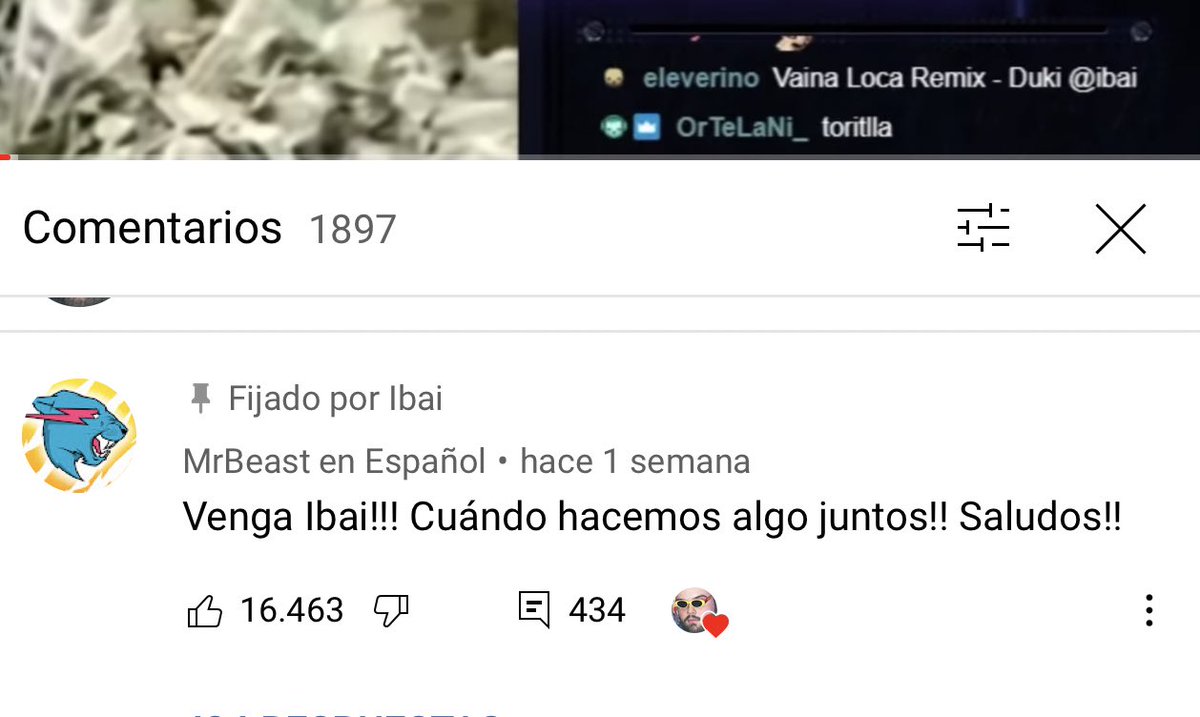 IbaiLlanos's tweet image. Se viene