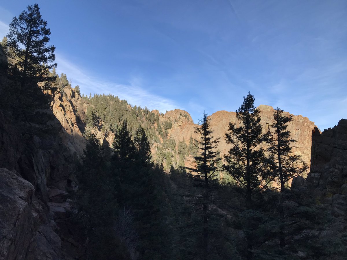 AF_Lax's tweet photo. Stage 3 of the Trifecta: Stanley Canyon at USAFA⚡️Beautiful day #GetToDoIt #GotYourBack #CountOnMe #LetsFly ⚡️✈️🥍 https://t.co/GpWjGriFbM
