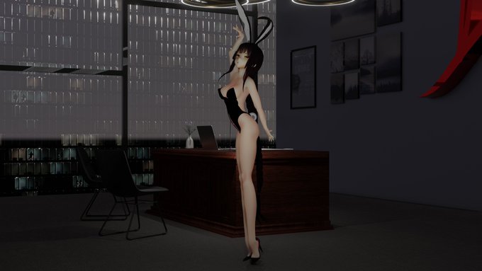 A new video is now getting render. this time around we got #kangxi in a new Office stage that's freshly<a href="/tag/bunnygirl"class="tags"><span>#bunnygirl</span></a><a href="/tag/mmd"class="tags"><span>#mmd</span></a><a href="/tag/sexymodels"class="tags"><span>#sexymodels</span></a><a href="/tag/mmdr18"class="tags"><span>#mmdr18</span></a><a href="/tag/blendereevee"class="tags"><span>#blendereevee</span></a>