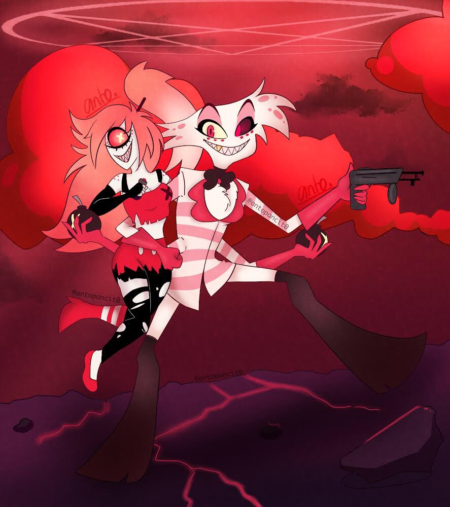 antoouo's tweet photo. #HazbinHotelFanart #FANART #angeldust #hazbinhotel https://t.co/viEb53yqsD
