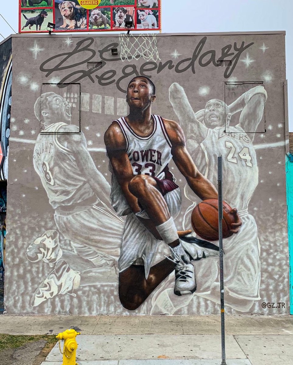 TheHoopCentral's tweet image. New Kobe Mural in LA. 🙏❤️

(via @kobemurals)