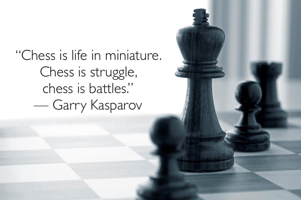 BuffaloChess's tweet photo. Chess quote of the week.

#chess #chessquotes #mondaymotivation #inspirationalquotes #quoteoftheweek #garrykasparov https://t.co/pylI3B0XBm