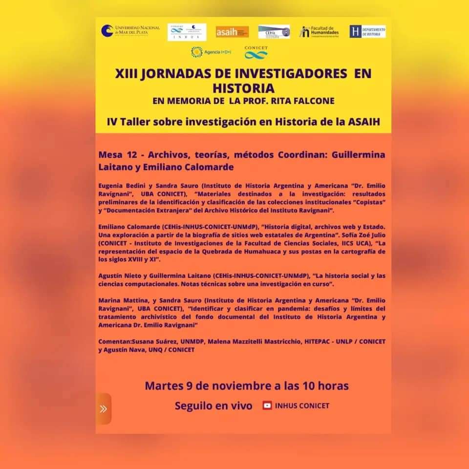 Centro de Estudios Históricos (CEHis) tweet media