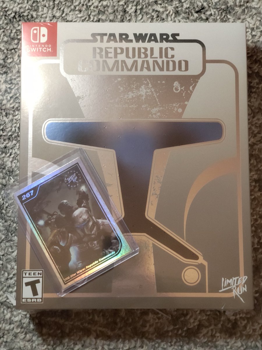 TheMightyTimm's tweet photo. Just arrived in the mail!
#Videogame #StarWars #NintendoSwitch #Nintendo #limitedrungames #videogames https://t.co/re96YXqkSq