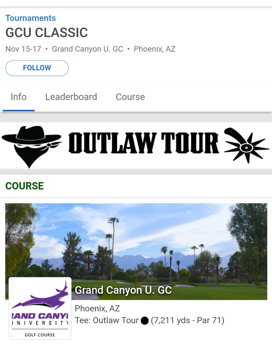 In one week, exciting professionals from across North America will gather in #Arizona @GCUGolfCourse 🦌 #AZProGolf