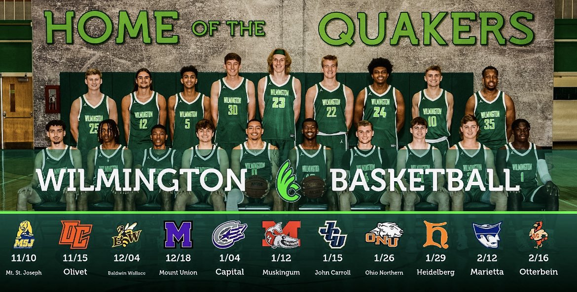 WC Men's Basketball tweet media