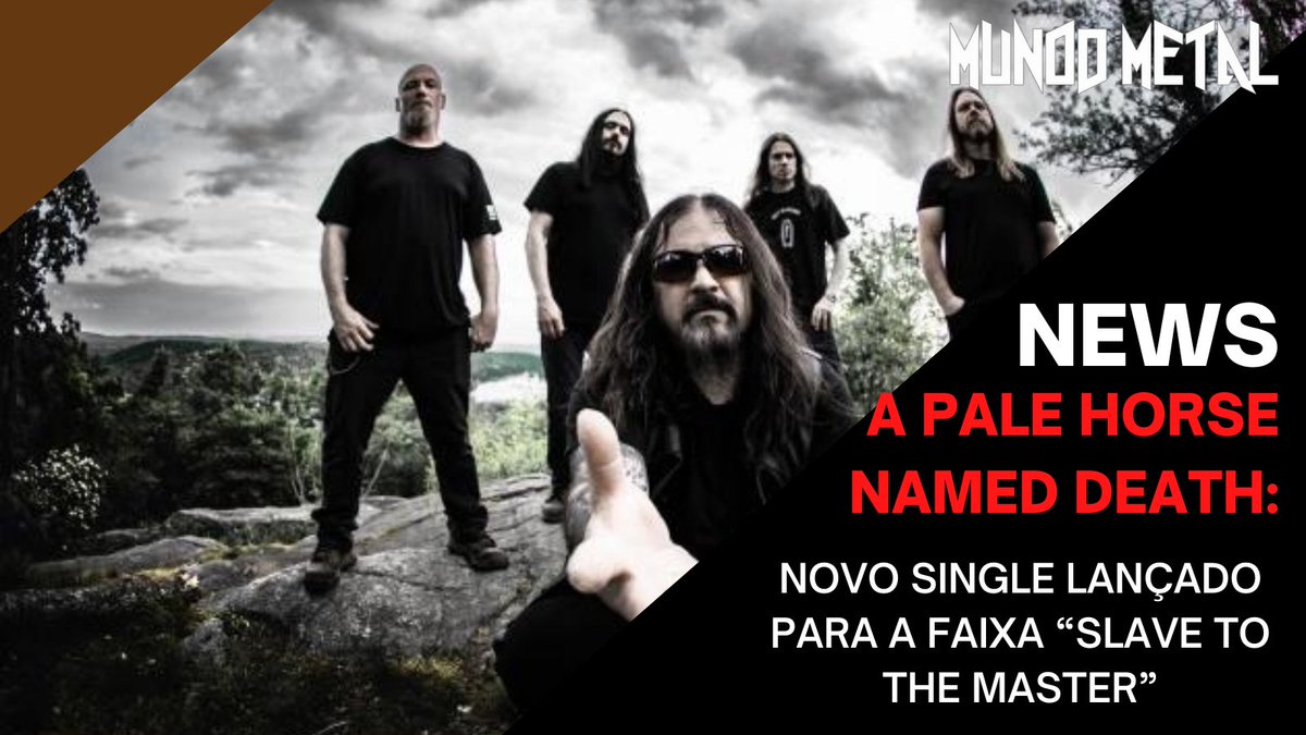 MundoMetal3's tweet photo. Mundo Metal [ News ]

A PALE HORSE NAMED DEATH: novo single lançado para a faixa “SLAVE TO THE MASTER”

Confira, acessando o link do site Mundo Metal:

https://t.co/5p5tVcSWU9

#APaleHorseNamedDeath #SlaveToTheMaster #GothicDoomMetal #MetalNews #MundoMetalBR https://t.co/ejjB7L9vUS