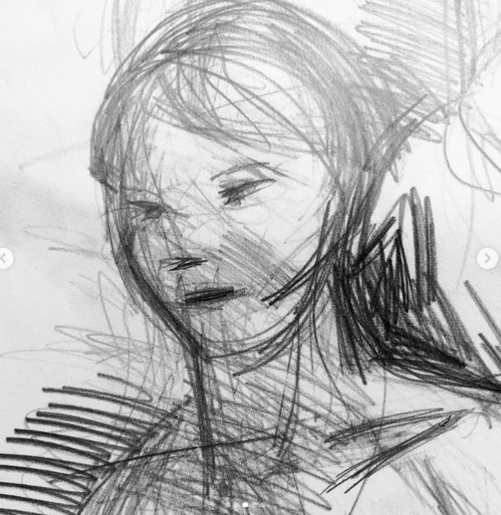 JamesAbellArt's tweet photo. #draweveryday #everyday thank you @atynudes as usual for great #lifemodels and #poses #graphitestick and #eraser on #liningpaper 08 November sessions #figuredrawing #lifedrawing #itstimetaedraw #glasgow #humanform https://t.co/FnpdejXe2a