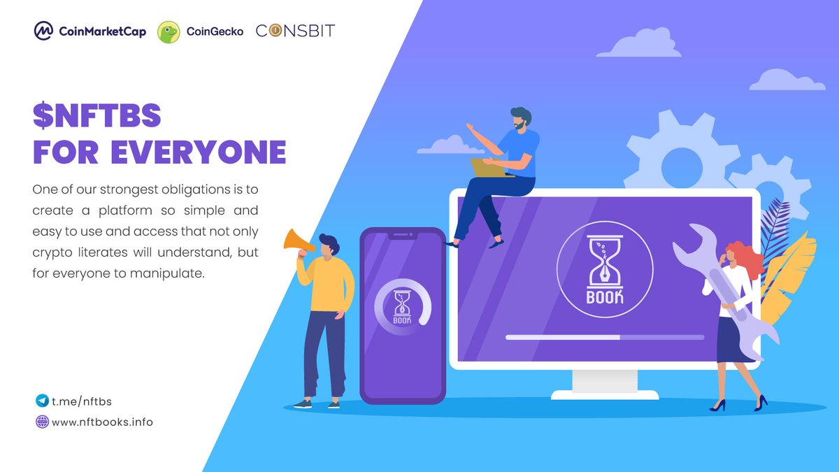 #NFTBOOKS is for  everyone in the world. #Readers #Booksworm #Authors....