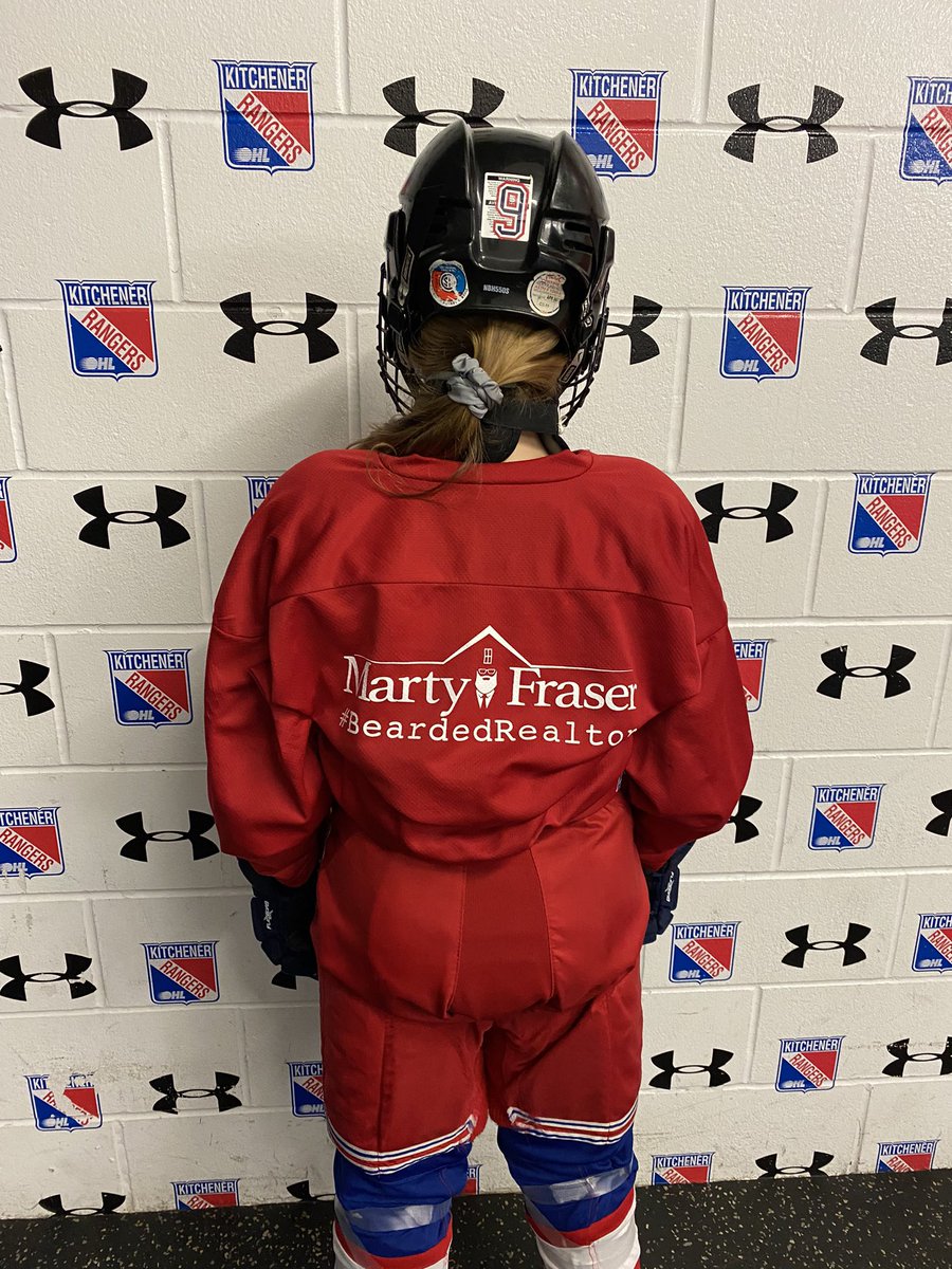 MarkFrase11's tweet photo. U11 Lady Rangers looking great in their new practice jerseys generously  sponsored by @MartyFraser61 and Amy Fraser of Bosley Real Estate  #thebeardedrealtor https://t.co/3KiFC4uaLo