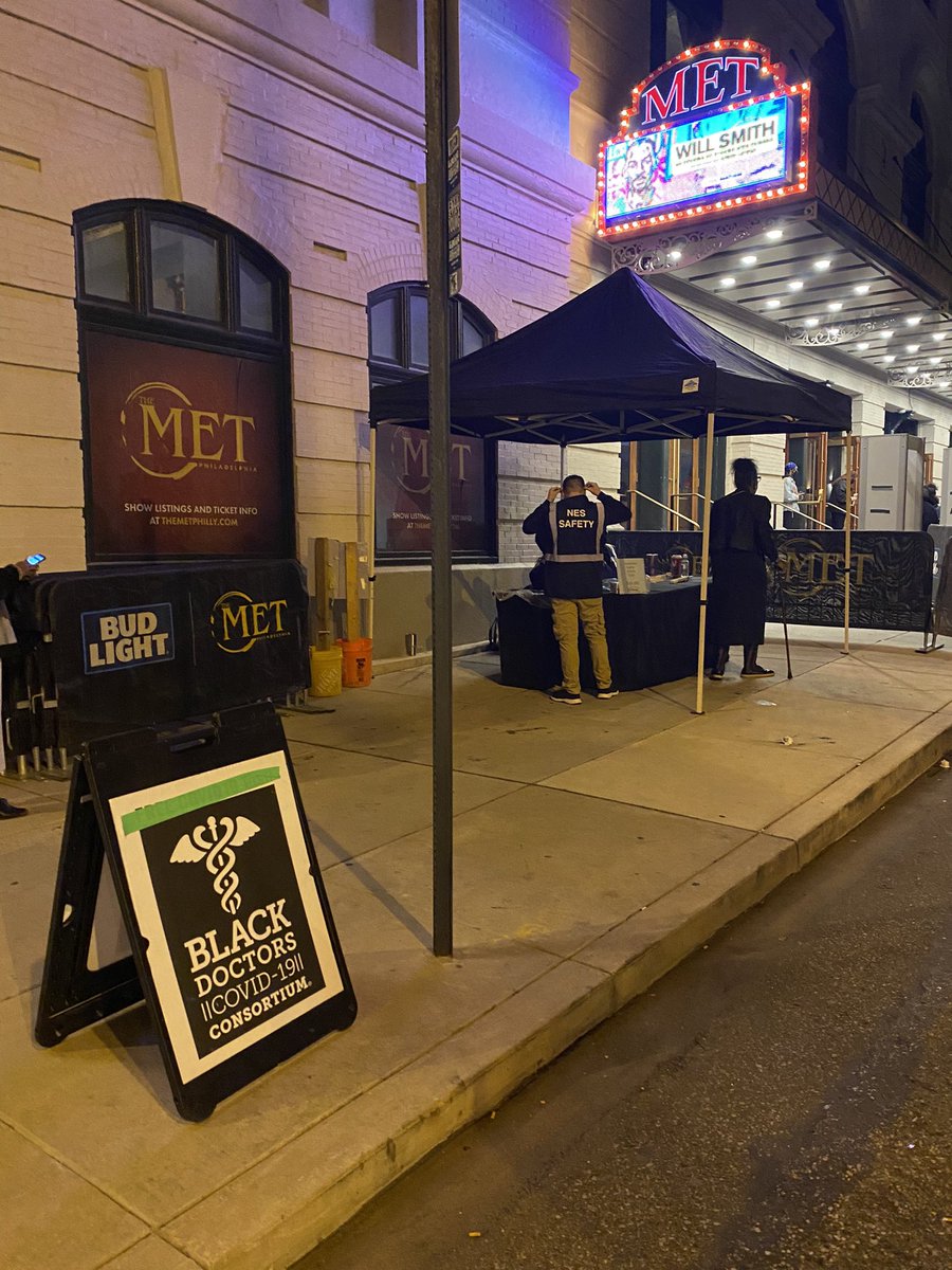 Bel-Air &amp; Fresh Prince shirts; individual Tastykakes packs for sale; and the Black Doctors Covid-19 Consortium on site. 

Love you, Philly.