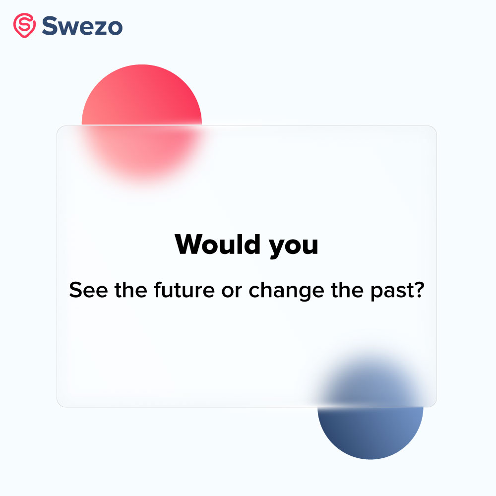 SwezoOfficial's tweet photo. Now, that's a tough choice to make. What's your answer? Comment below!
#swezo #questionoftheday https://t.co/5YfEGmZ8kn