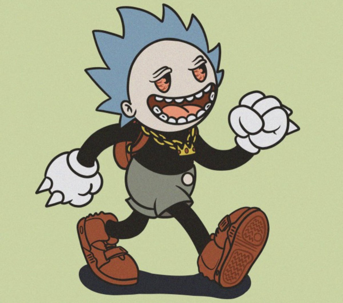 badbadwtf's tweet photo. 389 Goonz minted so far. Getting closer to 420. Although this guy looks like he started the party a little early. https://t.co/Qg23hIkfP7