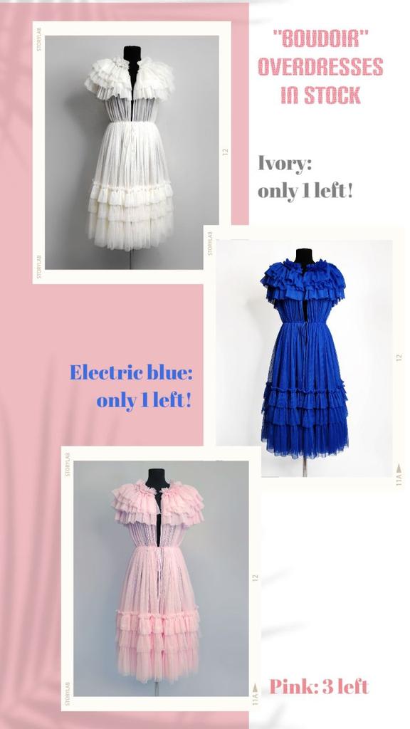 missdangershop's tweet photo. "Boudoir" overdresses are available for order at our website:
✨ Ivory, Electric blue and Pink are ready to ship! 🤍
✨ Black and Navy blue are available for pre-order 🖤
https://t.co/IGwPkfvFeE
#lolitafashion #eglcommunity #ロリィタファッション https://t.co/Ts8bXybU05