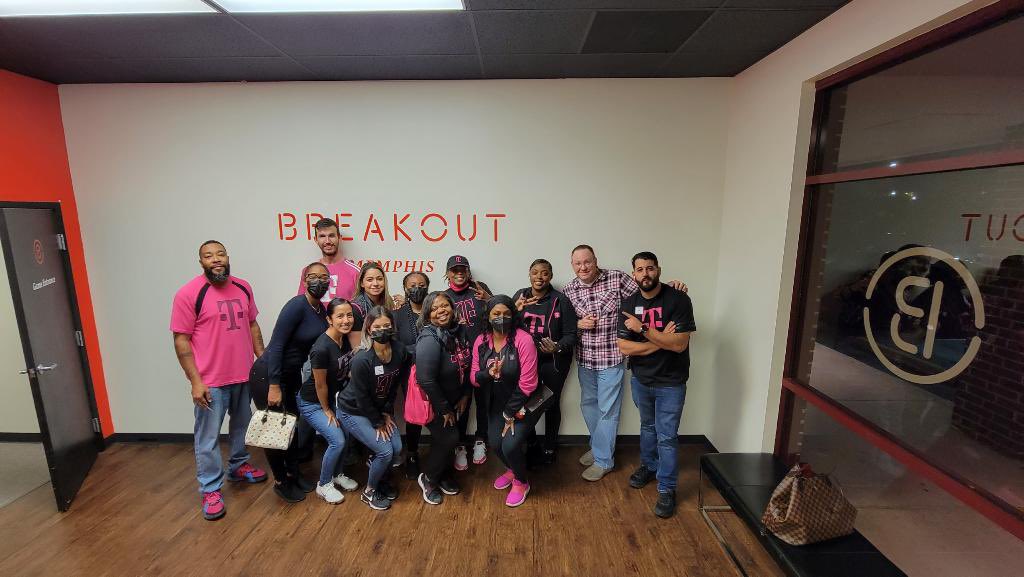 We had a great team outing!!!! Working together to “Breakout A Room!!! Memphis||Little Rock “ Building a Great Team” @Riekeberg205