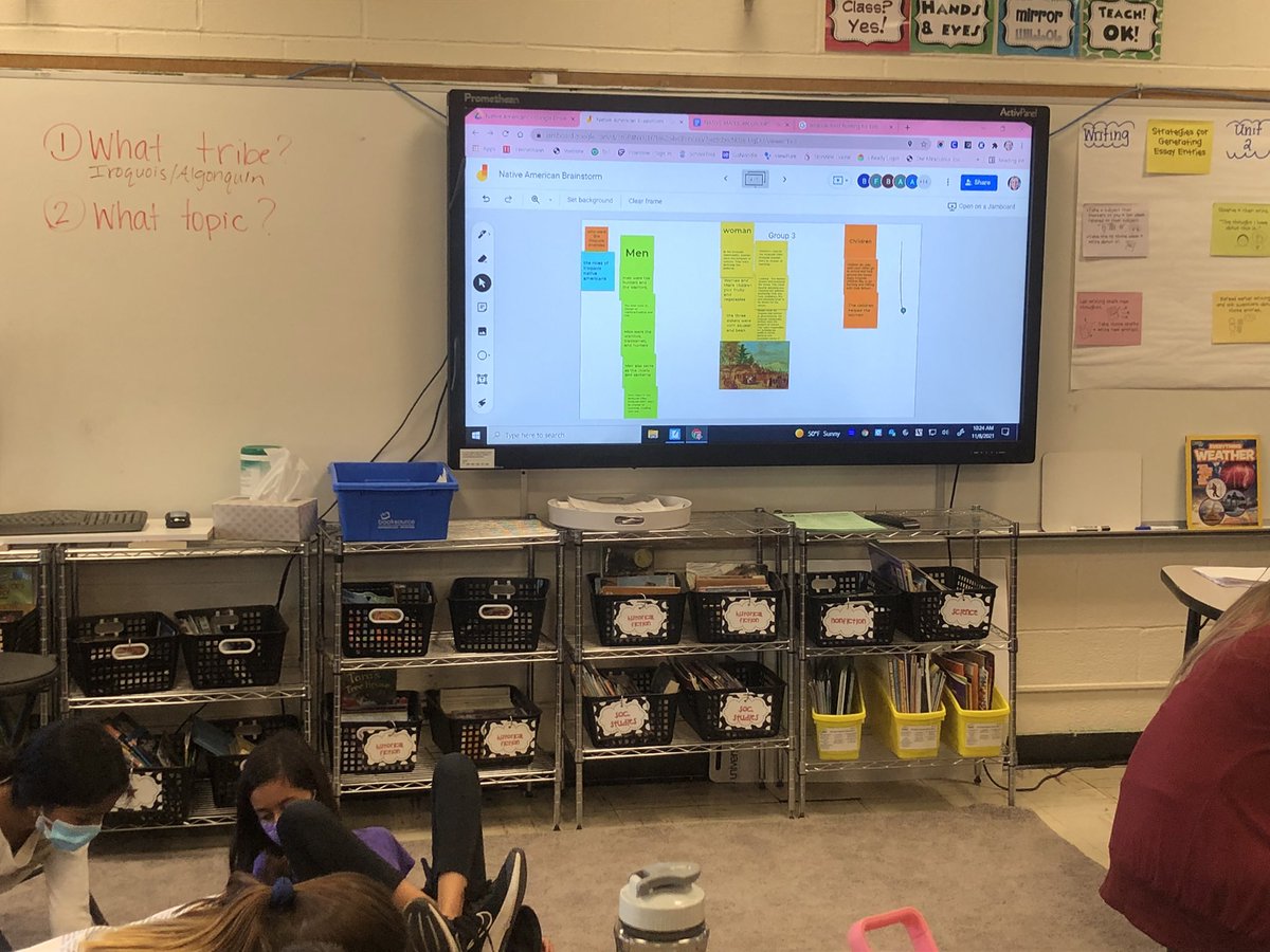 wcsdtechdr's tweet photo. Empowering SS to develop driving Qs using consensus building with @GoogleForEdu Jamboard. Establishing a community of creators! @rleone1017 @lynnannegibson1 @PlainsPanthers @WCSDEmpowers @ANikolaTech @ASchout10 @SammonSTEAM @KoehlerTara #edtechguys https://t.co/wSlQyxMjnB
