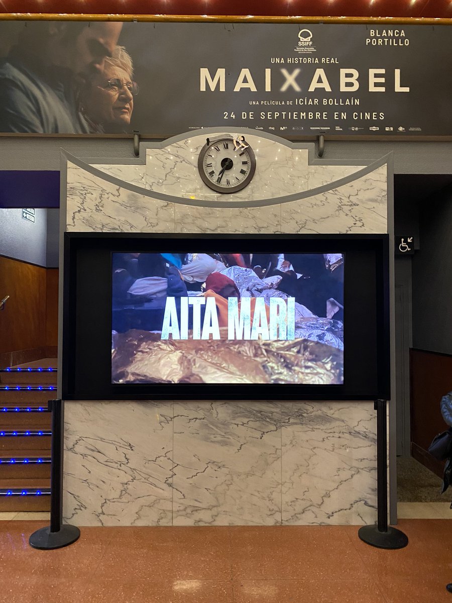 maydayterraneo's tweet photo. Sin palabras. Muy emotivo y espectacular en la gran pantalla. Hay que verlo.

#Aitamari #Documental

@AteraFilms @javijuliophoto @nerviodocs https://t.co/tFvWIFnC9N