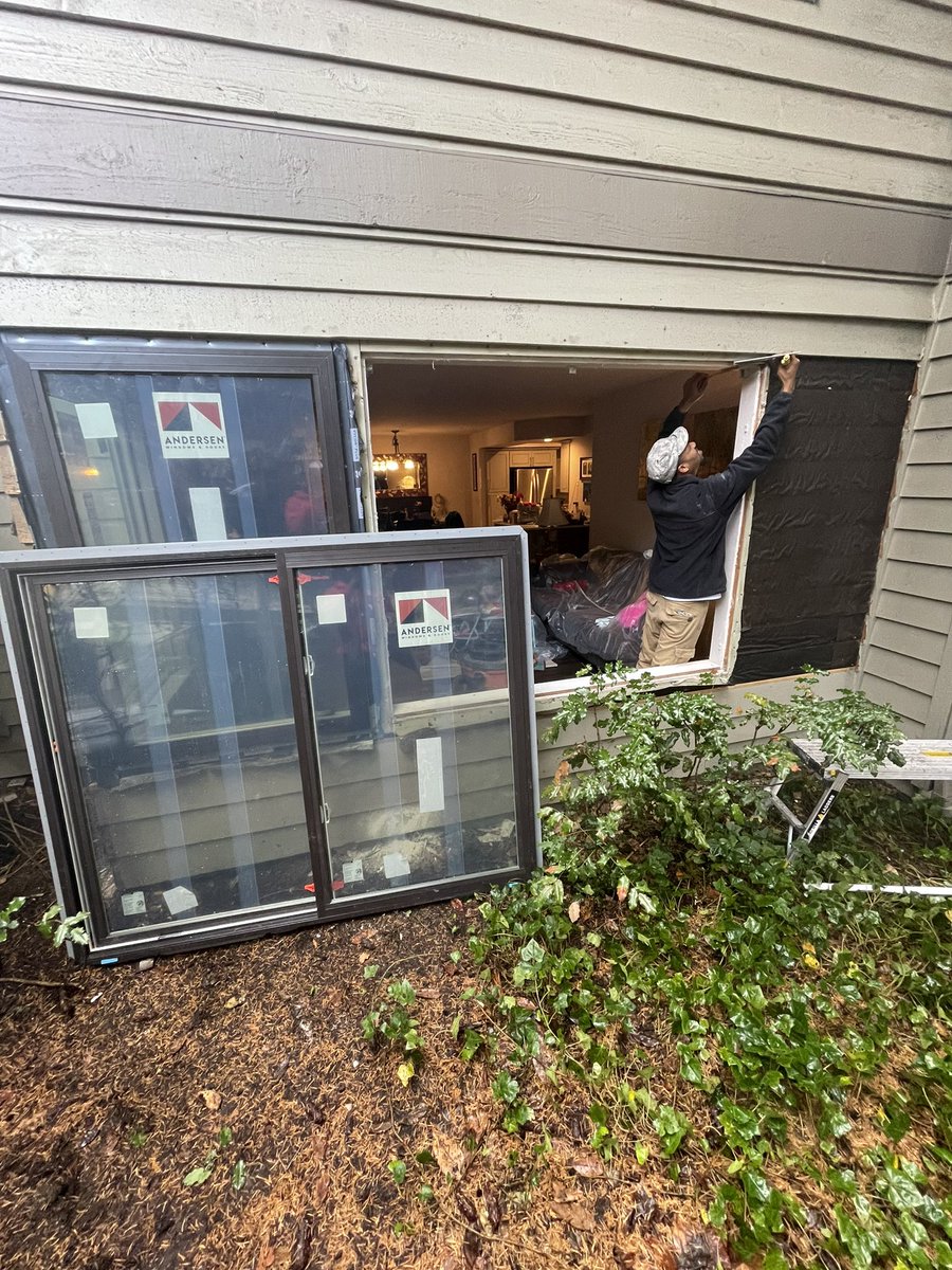 J360QualityCons's tweet photo. We installed some windows for a client this week, here are the pictures 🪟. https://t.co/Utv0nNNTrJ